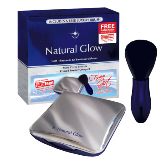 50% Natural Glow More-Cover Bronzing Powder Compact